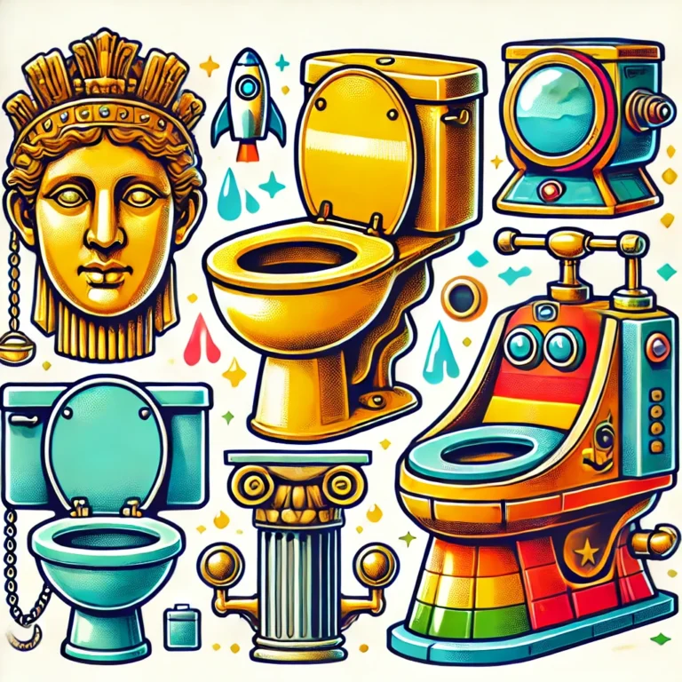 weird toilets through out history